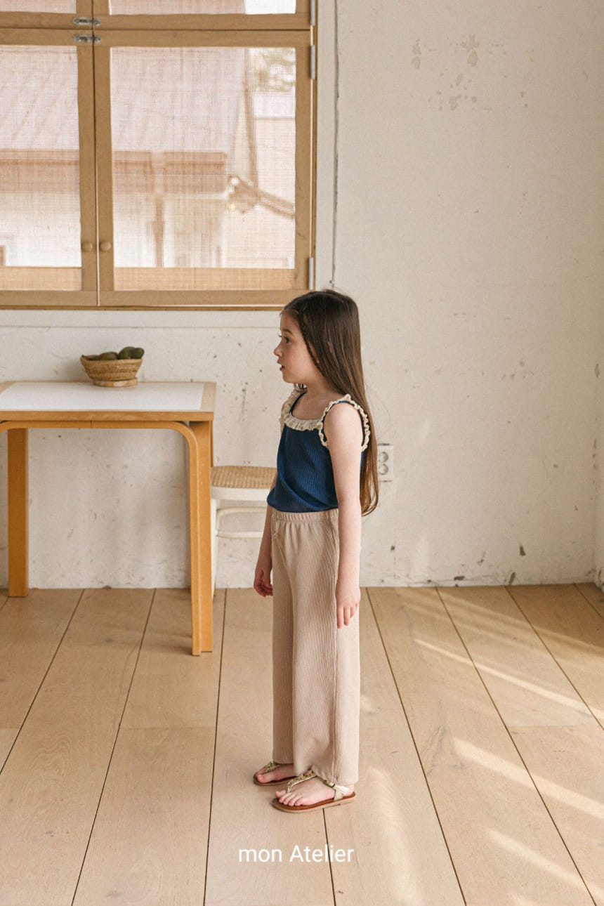 Mon Atelier - Korean Children Fashion - #toddlerclothing - Malrang Rib Pants - 6