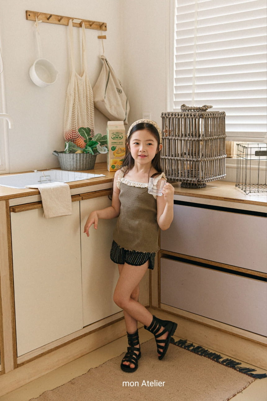 Mon Atelier - Korean Children Fashion - #todddlerfashion - Ethnic Shorts - 4