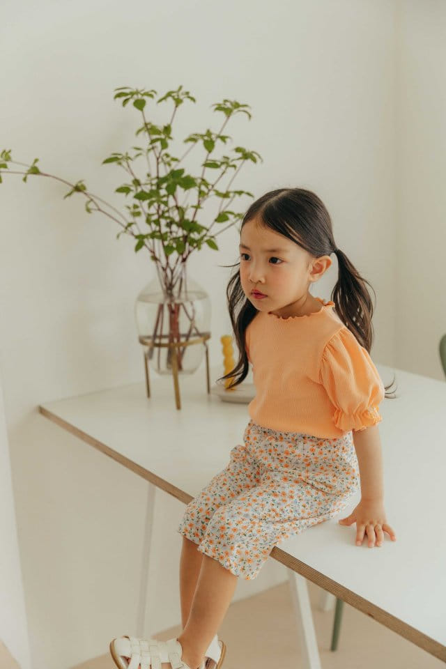 Moncher Chouchou - Korean Children Fashion - #Kfashion4kids - Prina Rib Tee - 11