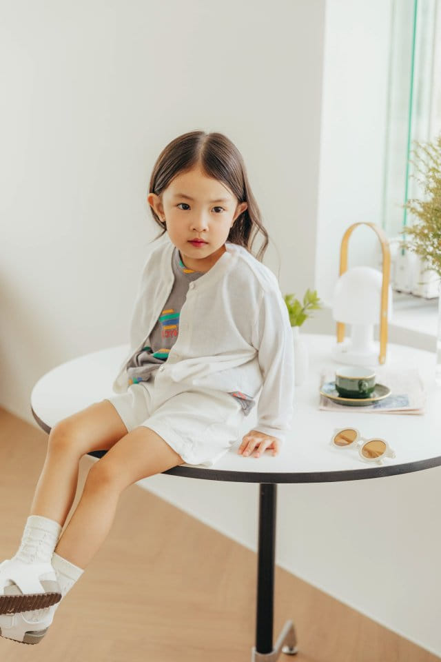 Moncher Chouchou - Korean Children Fashion - #childofig - Live Round Cardigan - 6