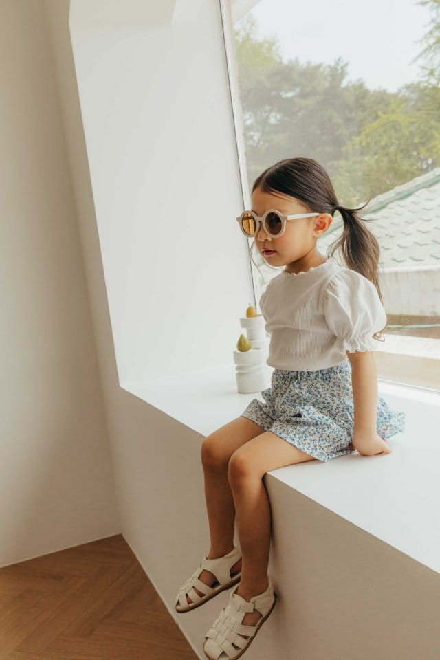 Moncher Chouchou - Korean Children Fashion - #childofig - Prina Rib Tee - 2