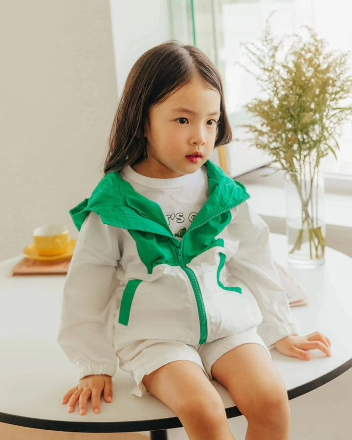 Moncher Chouchou - Korean Children Fashion - #childrensboutique - Maren Windbreaker 