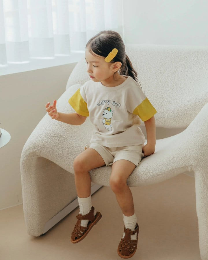 Moncher Chouchou - Korean Children Fashion - #designkidswear - Let's Go Tee - 3