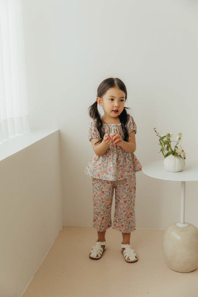 Moncher Chouchou - Korean Children Fashion - #discoveringself - Bbea Top Bottom Set - 8