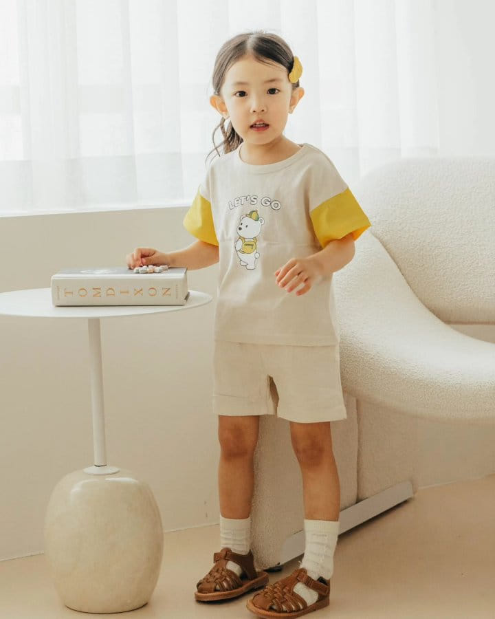 Moncher Chouchou - Korean Children Fashion - #designkidswear - Let's Go Tee - 4