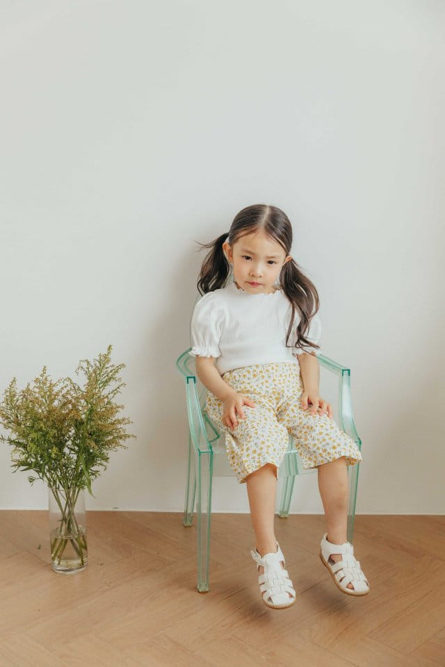 Moncher Chouchou - Korean Children Fashion - #discoveringself - Prina Rib Tee - 6