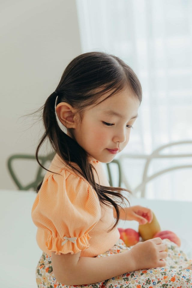 Moncher Chouchou - Korean Children Fashion - #fashionkids - Prina Rib Tee - 7