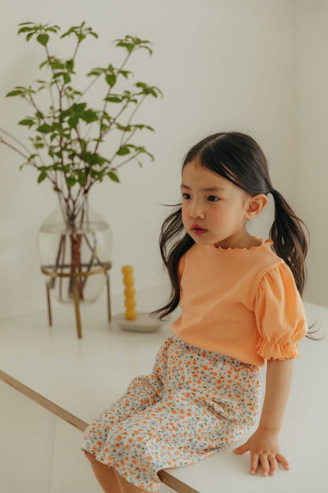 Moncher Chouchou - Korean Children Fashion - #kidzfashiontrend - Prina Rib Tee - 10