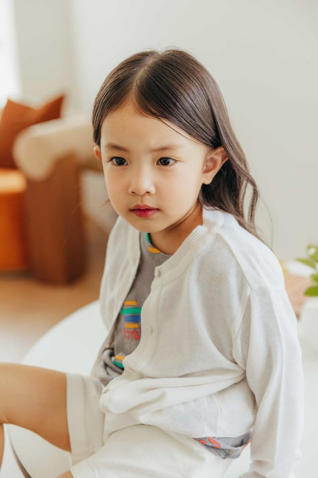 Moncher Chouchou - Korean Children Fashion - #prettylittlegirls - Live Round Cardigan - 5