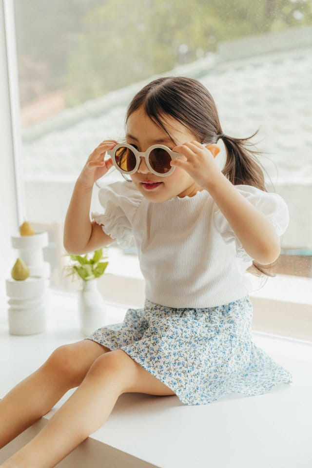 Moncher Chouchou - Korean Children Fashion - #prettylittlegirls - Prina Rib Tee