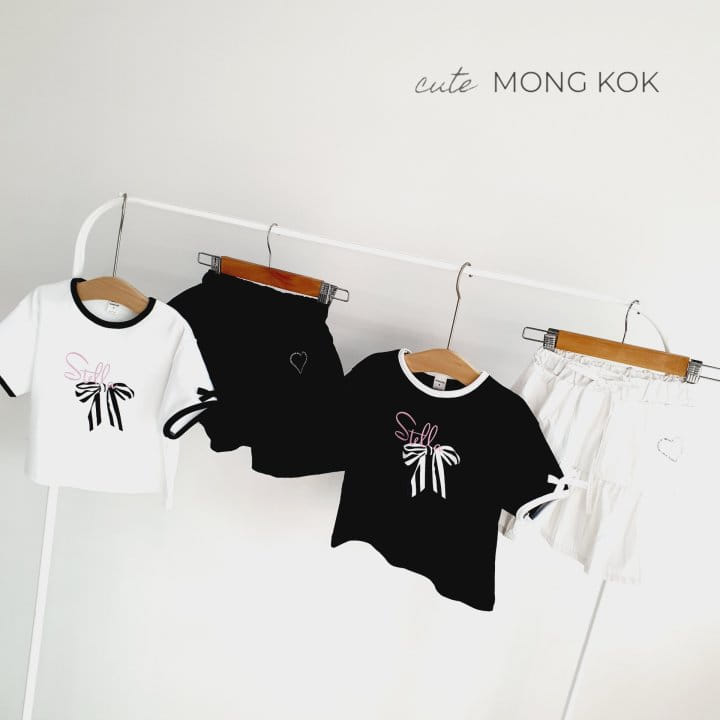 Mong Kok - Korean Children Fashion - #childofig - Sleeve Ribbon Tee - 7