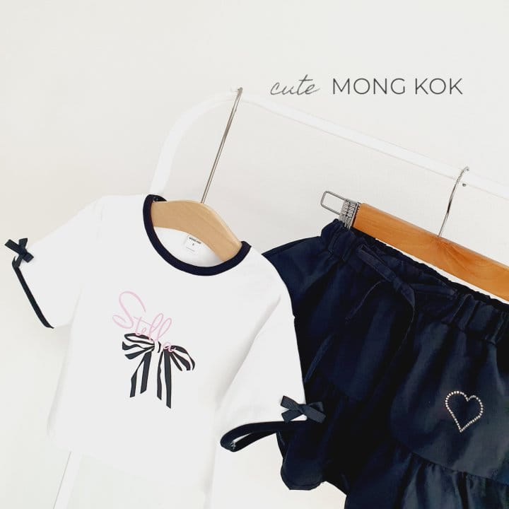 Mong Kok - Korean Children Fashion - #childofig - Sleeve Ribbon Tee - 8