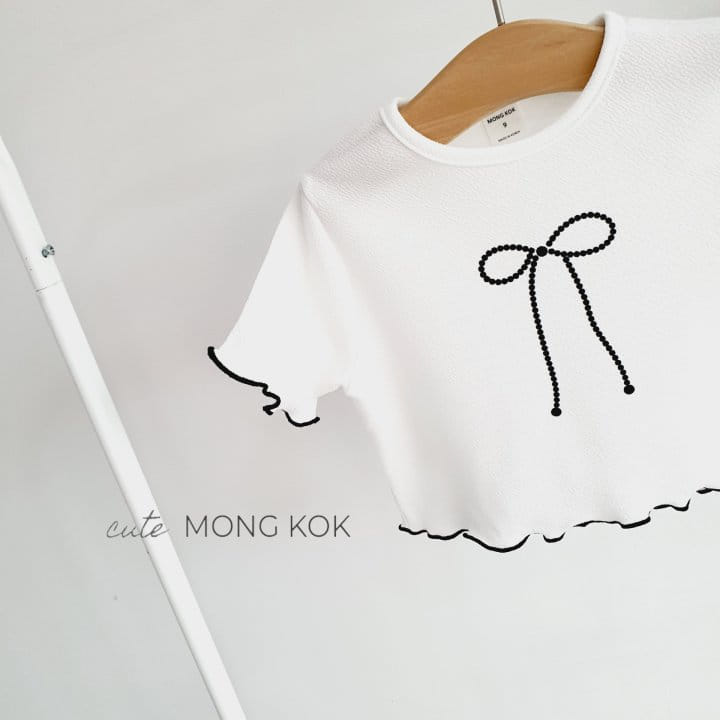 Mong Kok - Korean Children Fashion - #childofig - Ribbon Terry Tee - 3