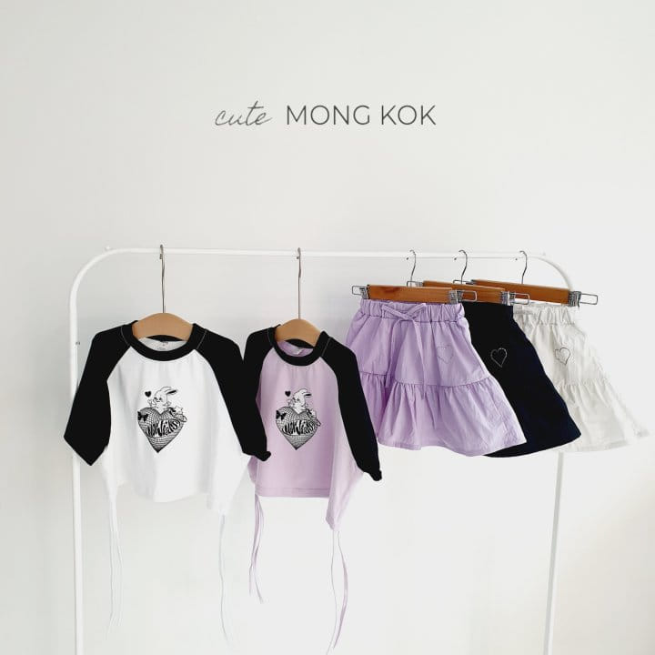 Mong Kok - Korean Children Fashion - #childrensboutique - Raglan Heart Tee - 10