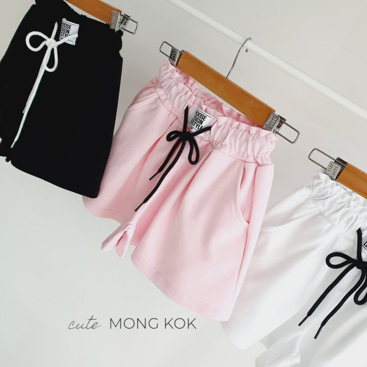 Mong Kok - Korean Children Fashion - #discoveringself - Wappen Wrinkle Shorts - 3