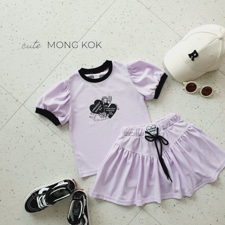 Mong Kok - Korean Children Fashion - #fashionkids - V Skirt Leggings  - 11