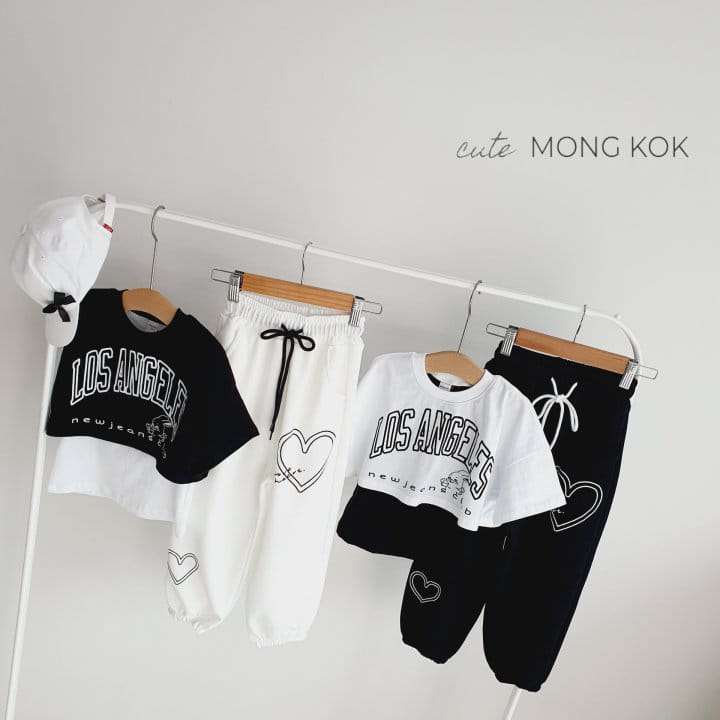 Mong Kok - Korean Children Fashion - #kidsshorts - Bubble Jeans Tee - 6