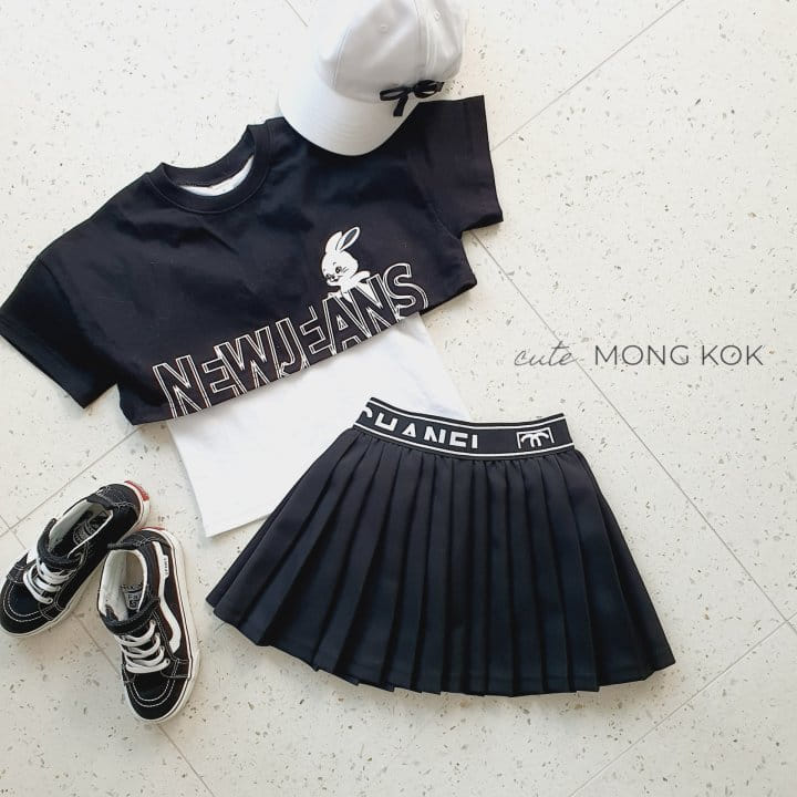 Mong Kok - Korean Children Fashion - #kidzfashiontrend - Sha Band Skirt Leggings - 2