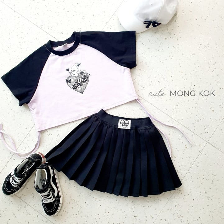 Mong Kok - Korean Children Fashion - #minifashionista - Raglan Heart Tee - 6