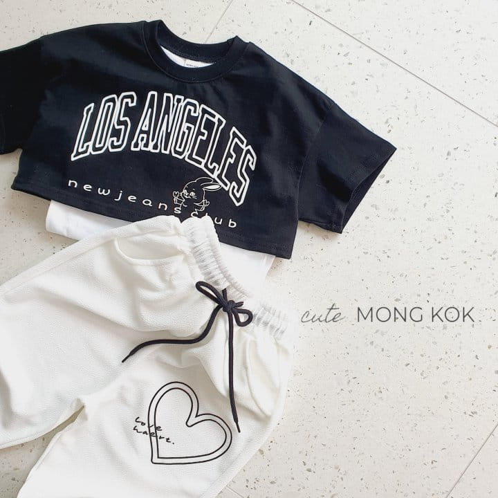 Mong Kok - Korean Children Fashion - #prettylittlegirls - Losangeles Tee - 3