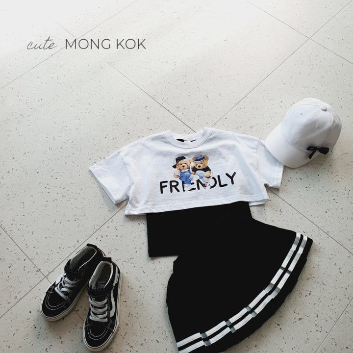 Mong Kok - Korean Children Fashion - #todddlerfashion - Two Line Skirt Leggings - 9