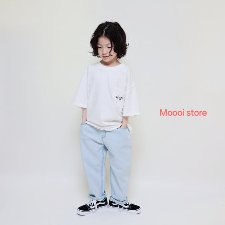 Mooi Store - Korean Children Fashion - #designkidswear - Ice Span Denim Pants - 5