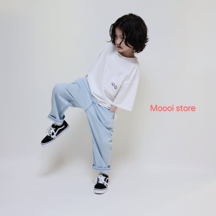 Mooi Store - Korean Children Fashion - #fashionkids - Ice Span Denim Pants - 7