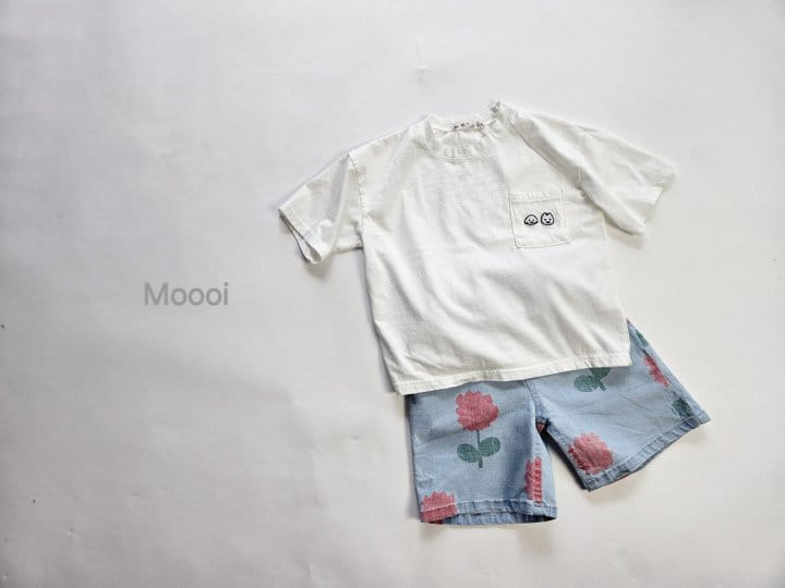 Mooi Store - Korean Children Fashion - #kidsshorts - Fleur Denim Shorts