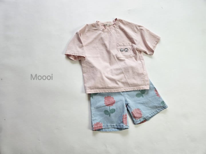 Mooi Store - Korean Children Fashion - #kidsstore - Fleur Denim Shorts - 2