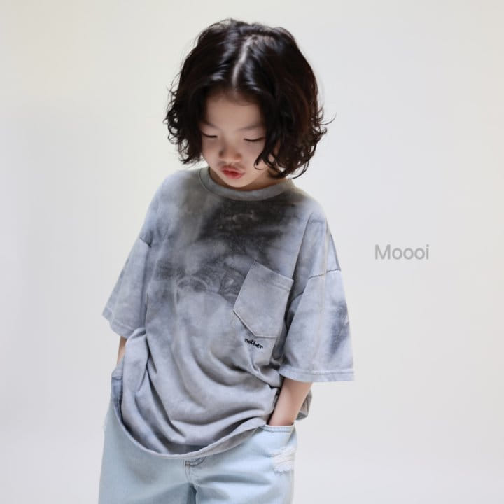 Mooi Store - Korean Children Fashion - #prettylittlegirls - Water Paint Pocket Embroidery Tee - 6