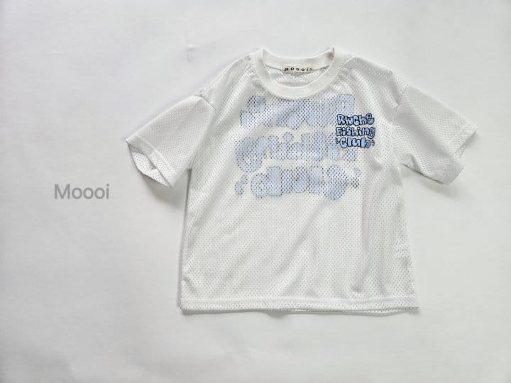 Mooi Store - Korean Children Fashion - #todddlerfashion - Fishing Mesh Short Sleeve Tee - 9