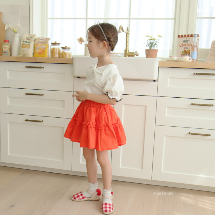 Mori Mori - Korean Children Fashion - #fashionkids - Marry Skirt Pants - 9