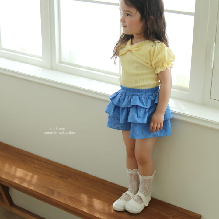 Mori Mori - Korean Children Fashion - #littlefashionista - Ribbon Puddle Tee - 6