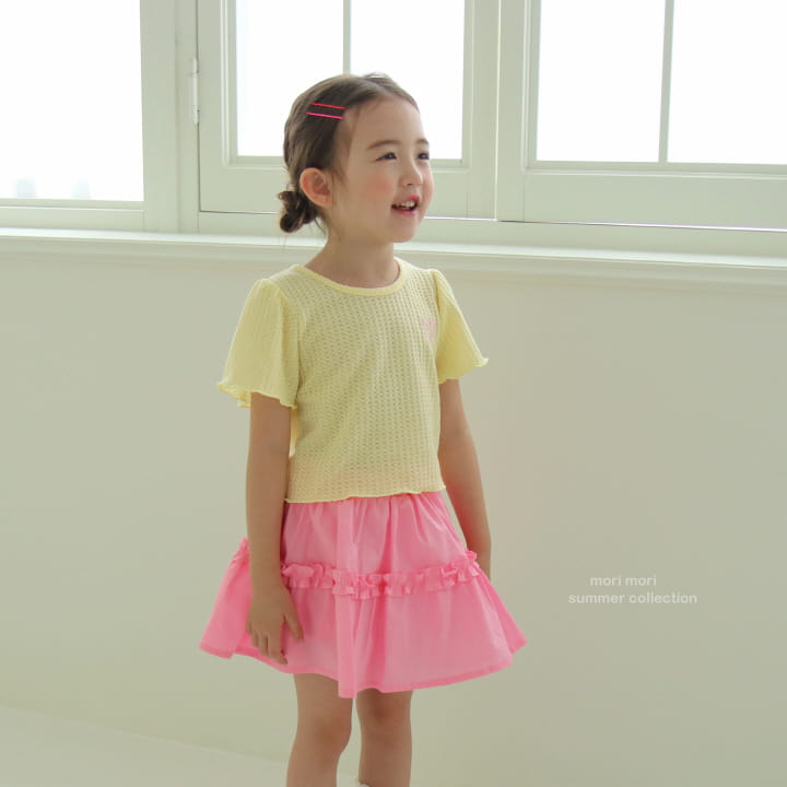 Mori Mori - Korean Children Fashion - #prettylittlegirls - Double Heart Tee - 11