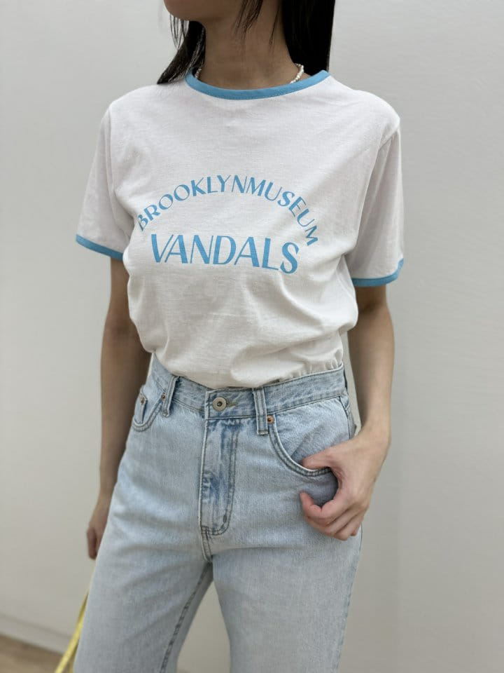 Most - Korean Women Fashion - #momslook - Museum Color Tee