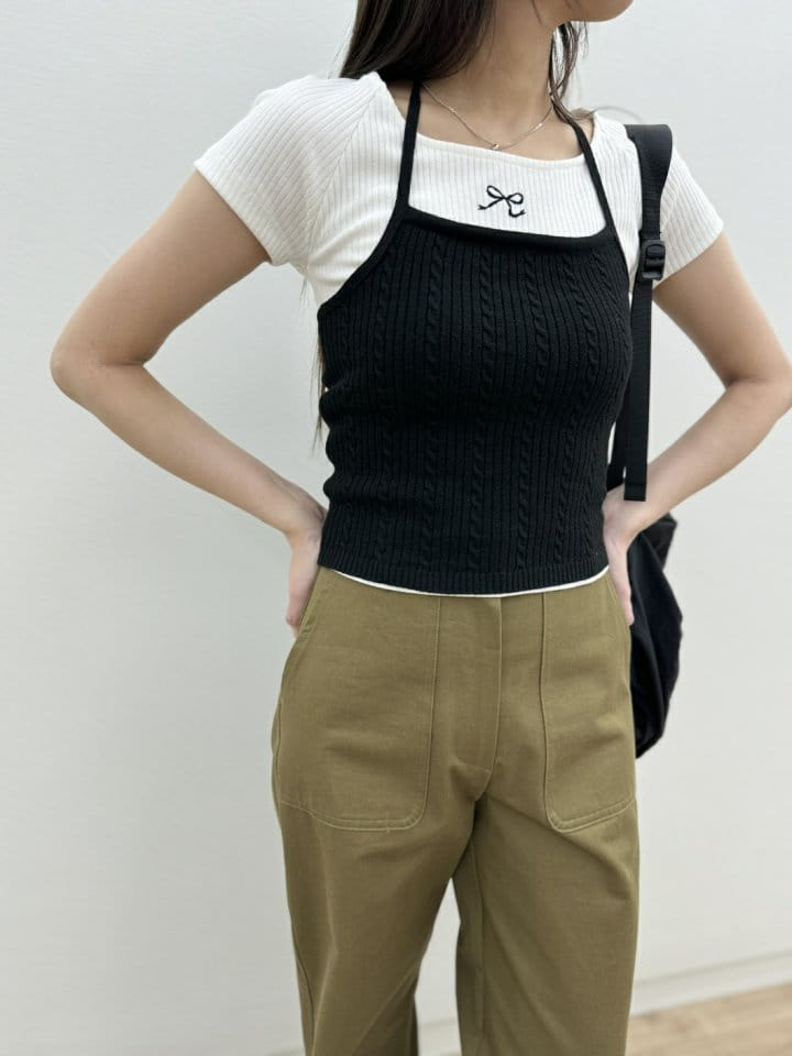 Most - Korean Women Fashion - #momslook - Grain Vest - 11