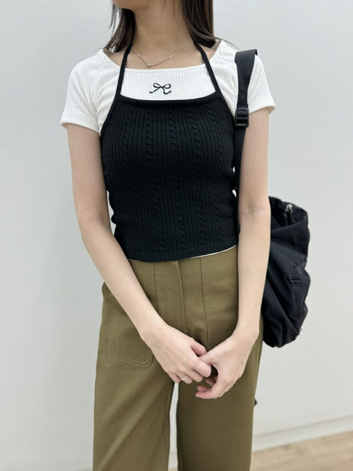 Most - Korean Women Fashion - #momslook - Grain Vest - 9