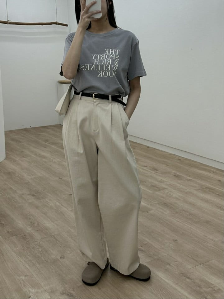 Most - Korean Women Fashion - #momslook - Ann Rich Tee - 8