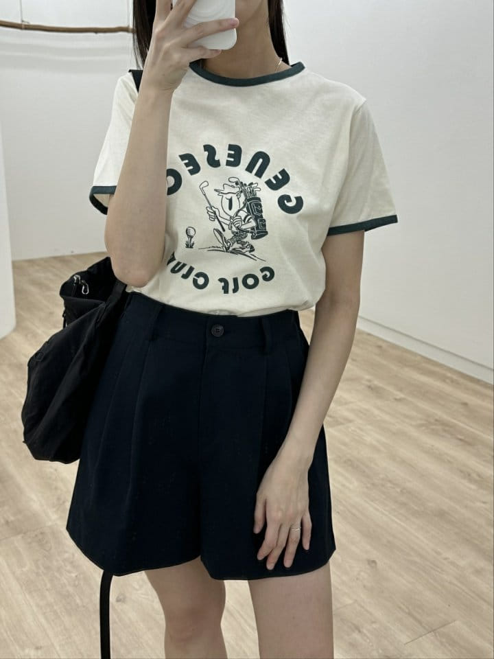 Most - Korean Women Fashion - #momslook - Golf Color Tee - 7