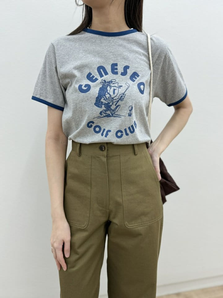 Most - Korean Women Fashion - #momslook - Golf Color Tee - 9