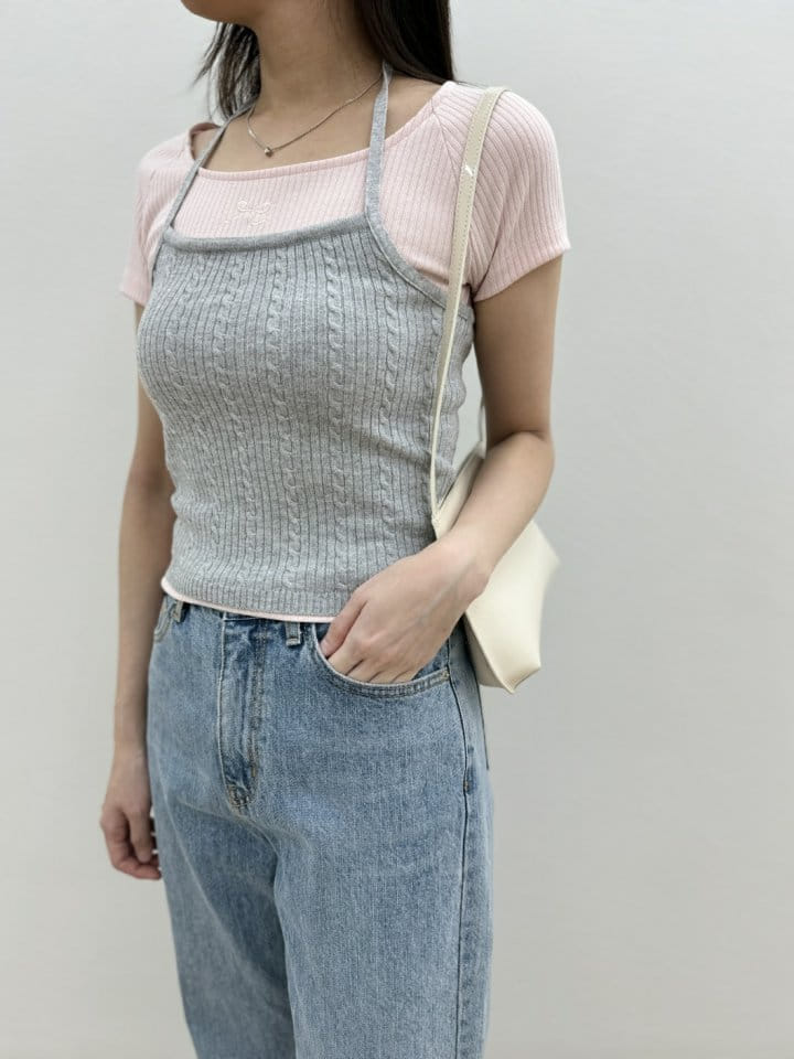 Most - Korean Women Fashion - #pursuepretty - Grain Vest - 4