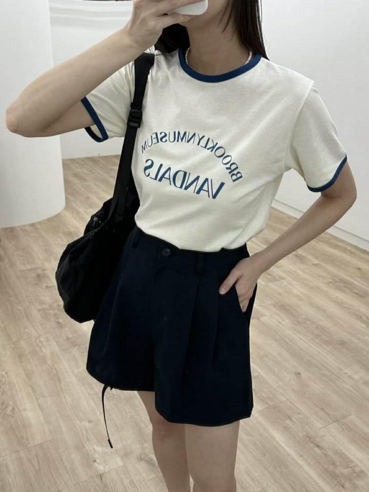 Most - Korean Women Fashion - #romanticstyle - Museum Color Tee - 9