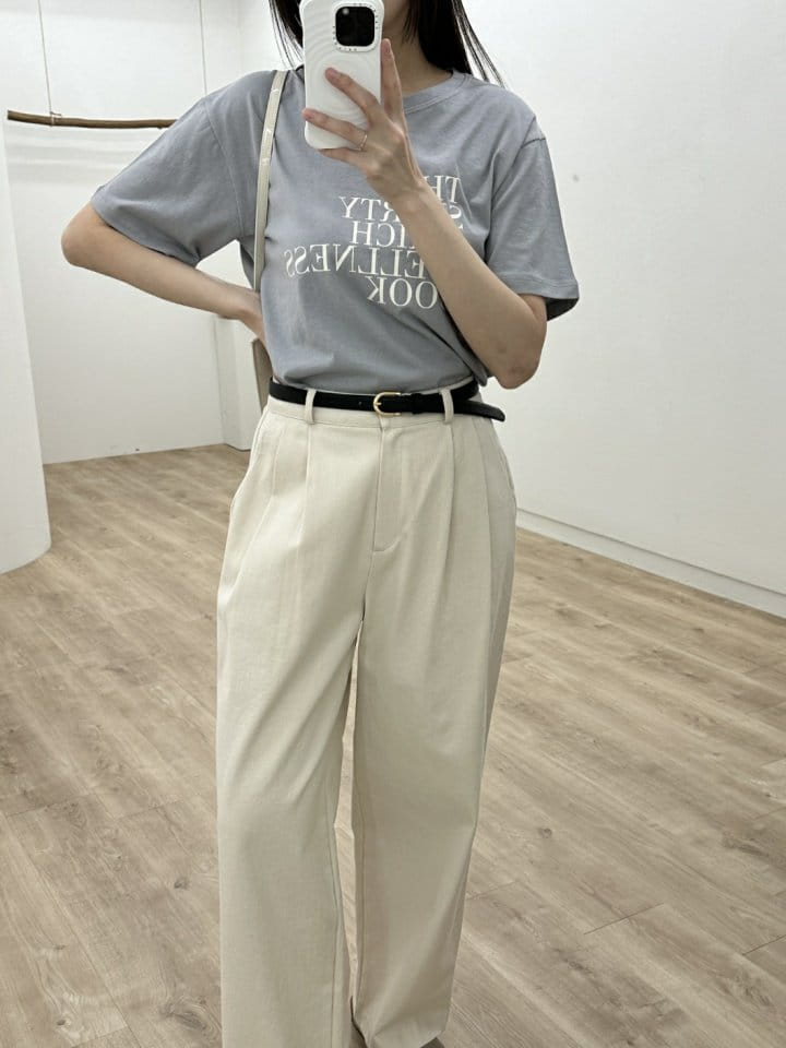 Most - Korean Women Fashion - #shopsmall - Ann Rich Tee - 5