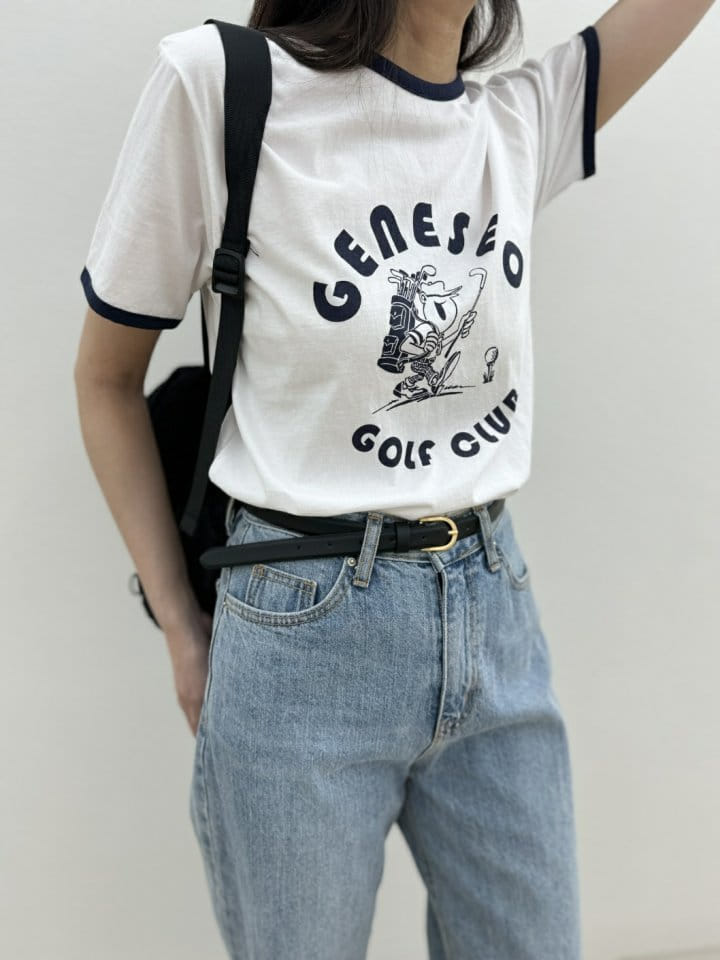 Most - Korean Women Fashion - #thatsdarling - Golf Color Tee - 3