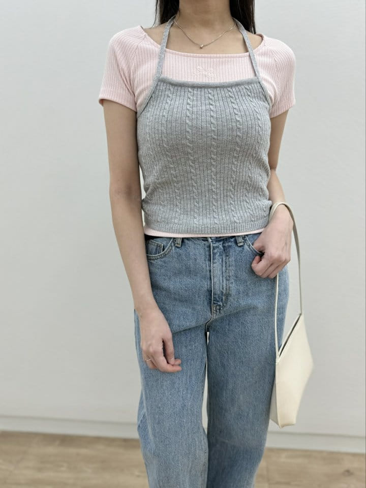 Most - Korean Women Fashion - #vintageinspired - Grain Vest