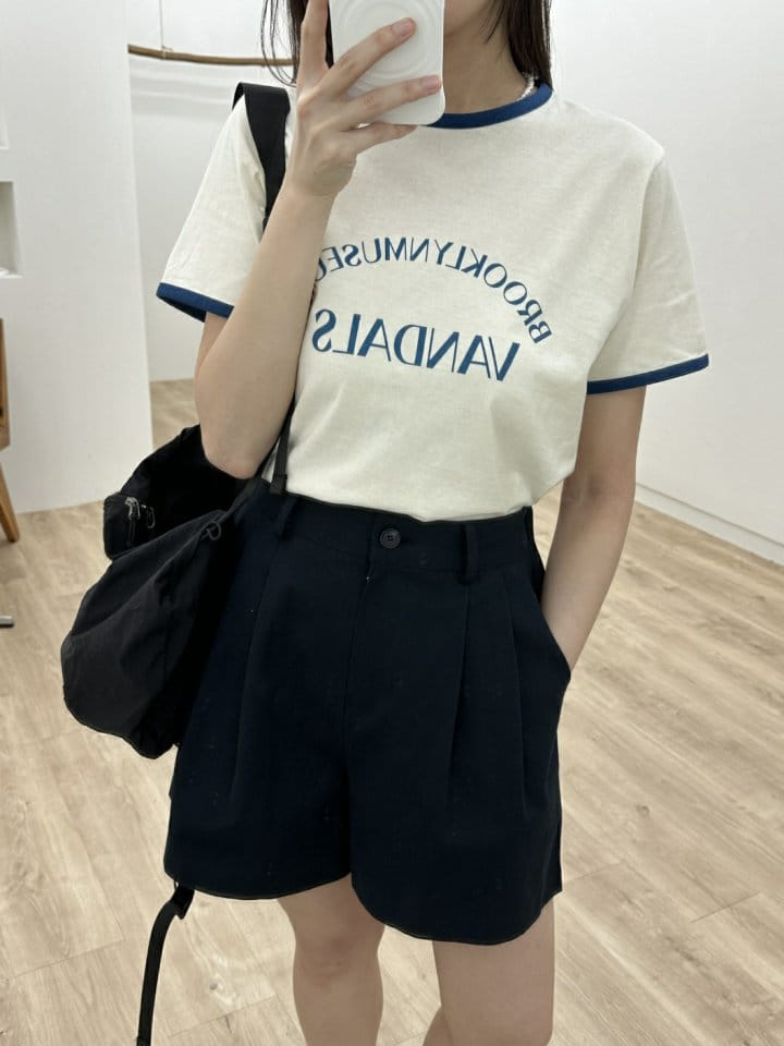 Most - Korean Women Fashion - #vintagekidsstyle - Museum Color Tee - 6