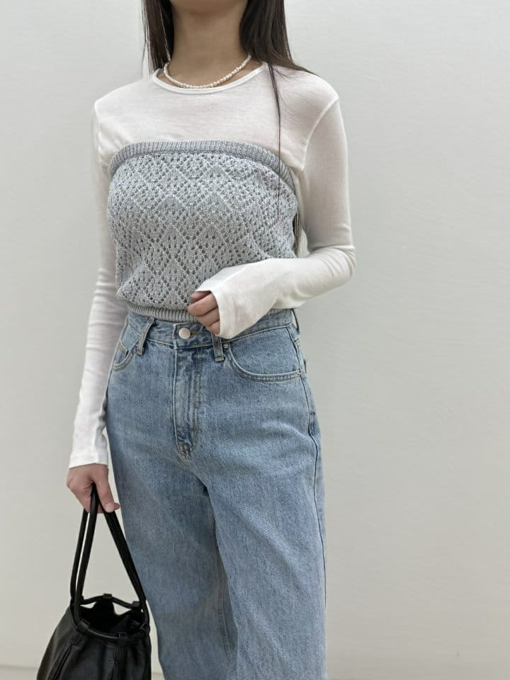 Most - Korean Women Fashion - #womensfashion - Top Tier Knit - 10