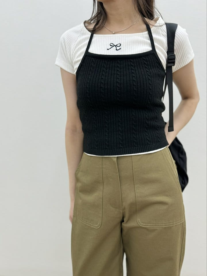 Most - Korean Women Fashion - #womensfashion - Grain Vest - 10