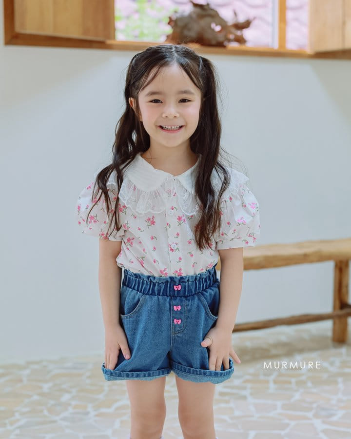 Murmure - Korean Children Fashion - #Kfashion4kids - Flower blouse - 8