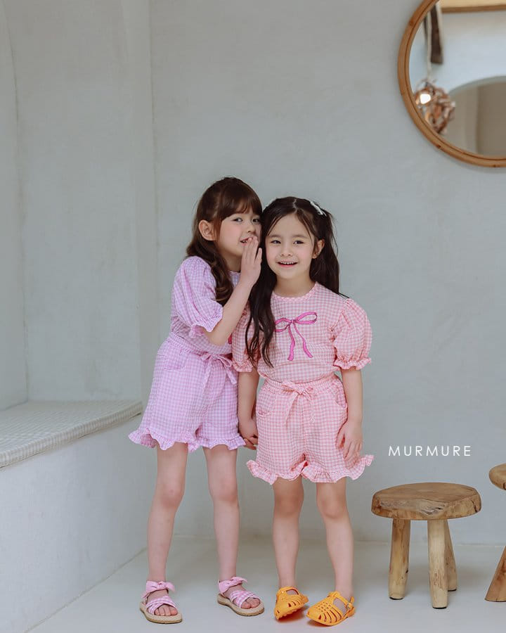 Murmure - Korean Children Fashion - #Kfashion4kids - Bennis Top Bottom Set